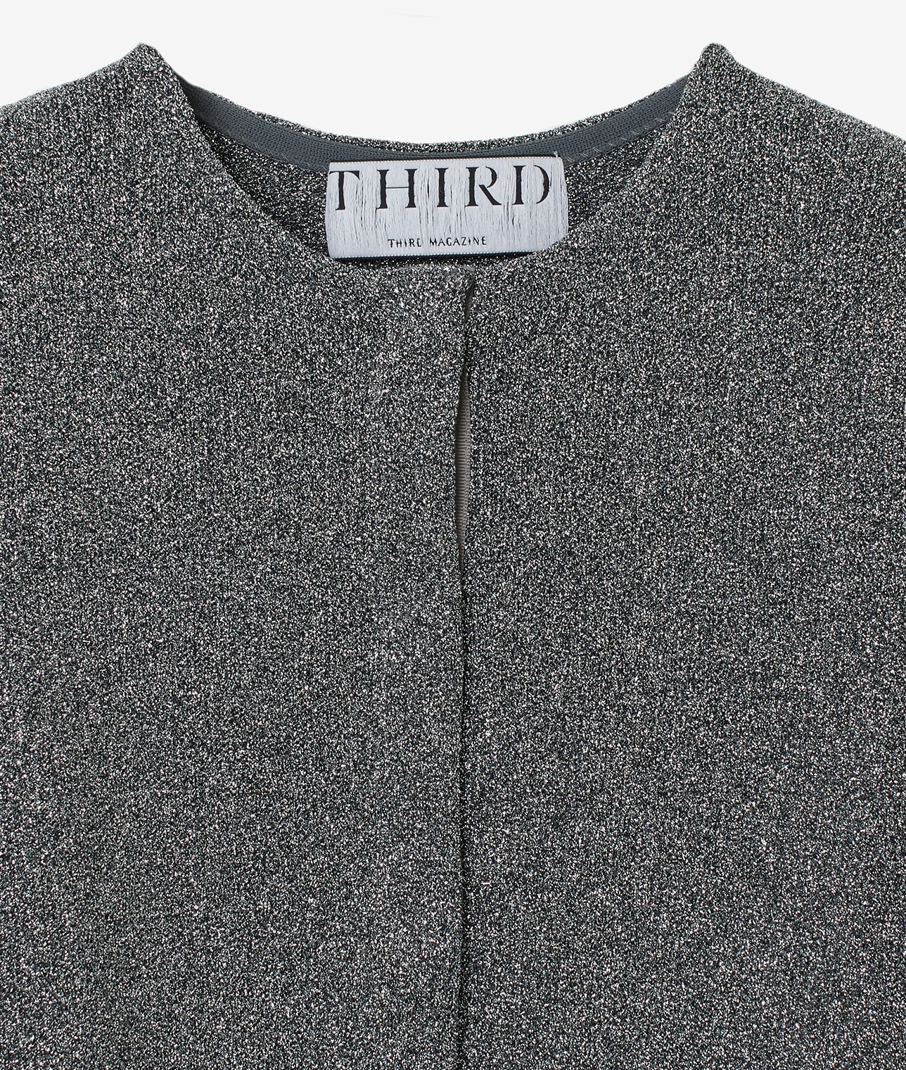 ラメニットカーディガン(A0843KCD015)｜THIRD MAGAZINE (サード  