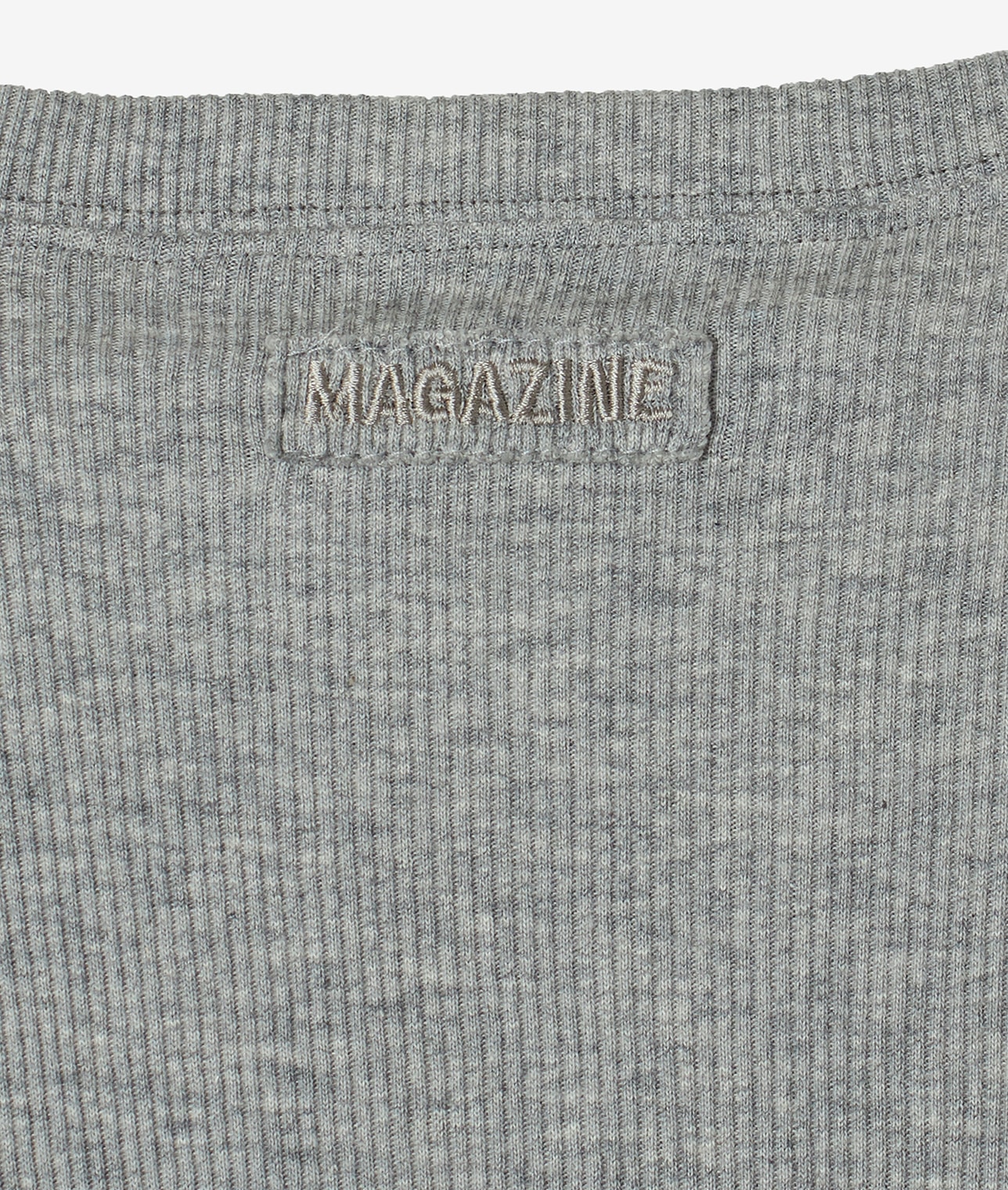 ロゴ刺繍テレコショートスリーブ 詳細画像 ネイビー 8