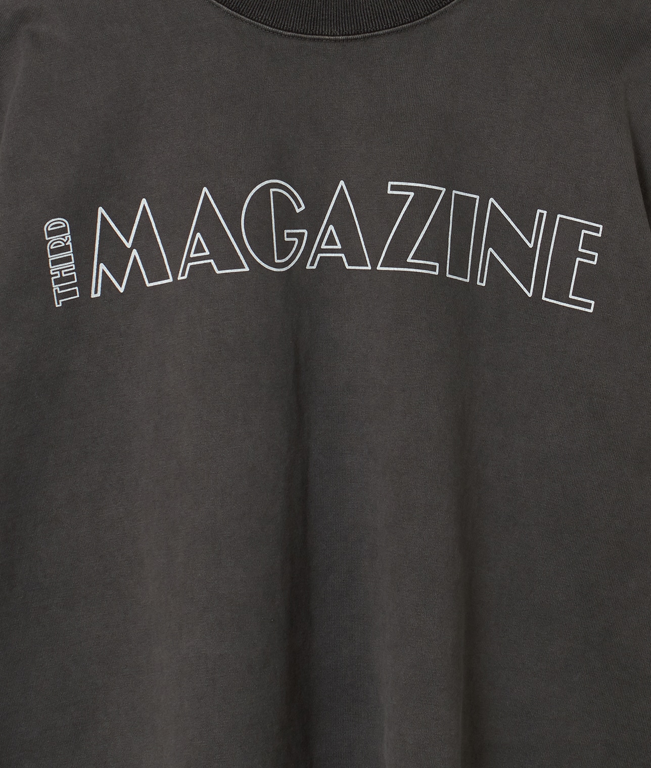 ピグメントロゴTシャツ 詳細画像 チャコールグレー 10