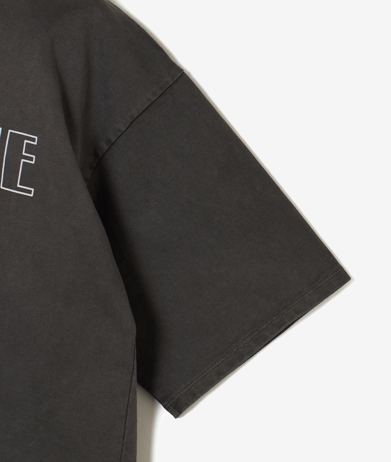ピグメントロゴTシャツ 詳細画像 チャコールグレー 9