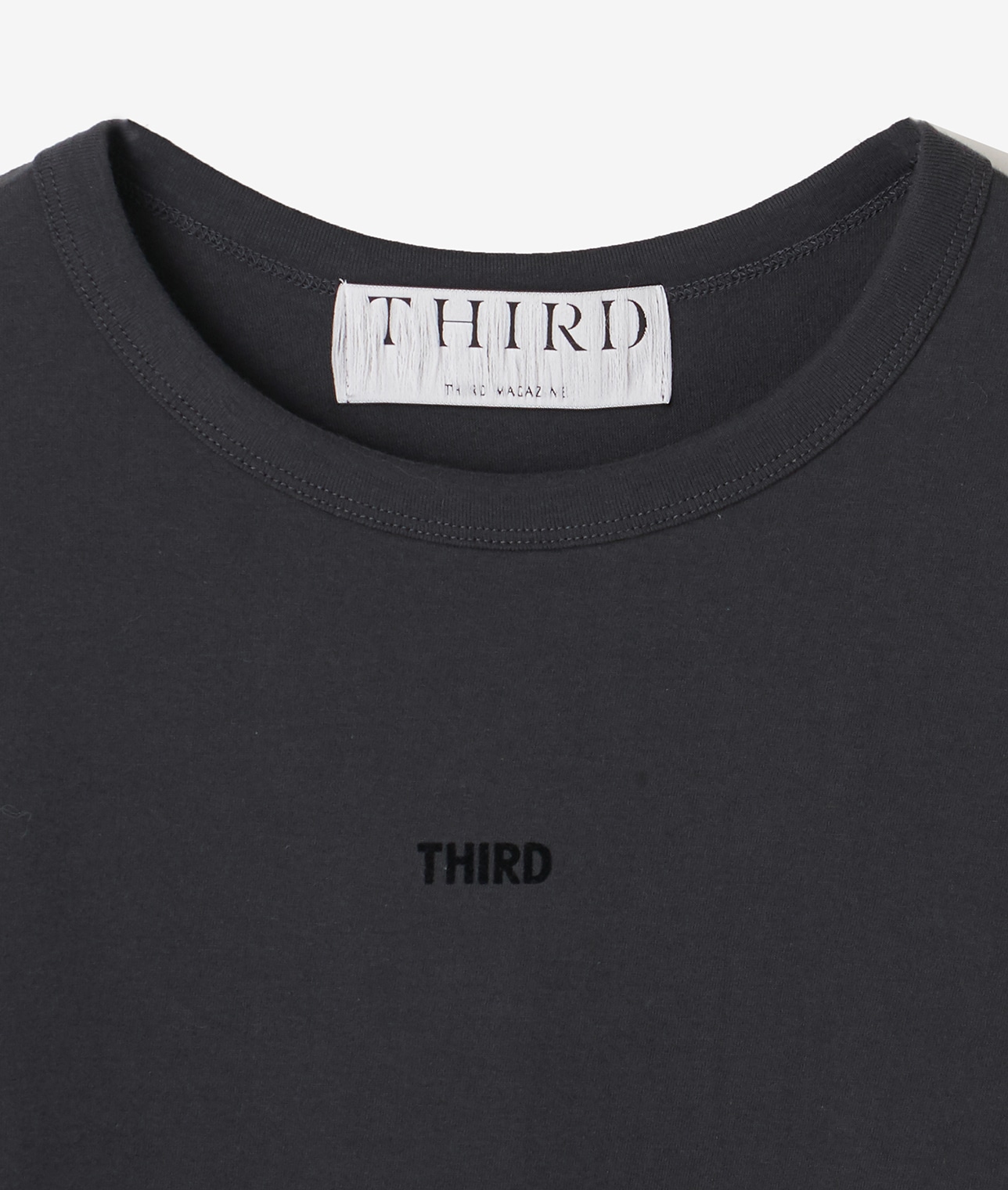 フロッキーロゴTシャツ 詳細画像 チャコールグレー 13