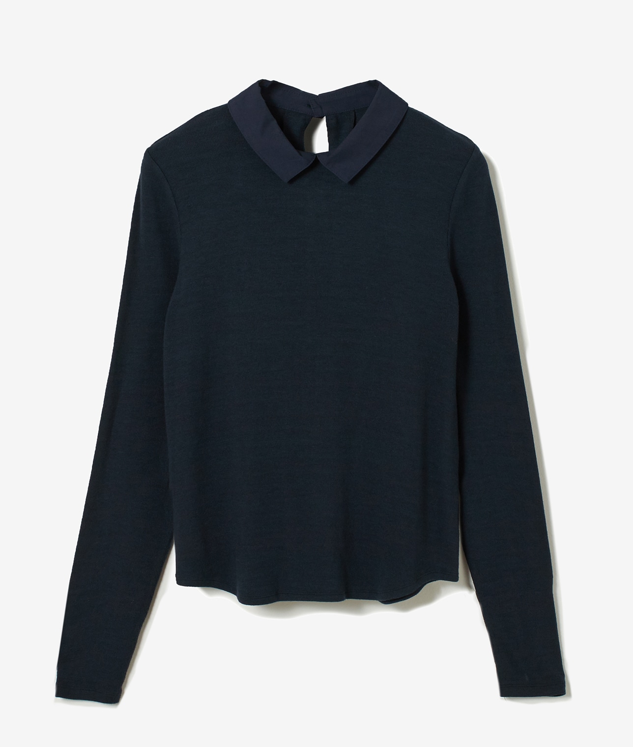 THIRD MAGAZINE&times;mikomori /シャツカラーカットソー(A0843UTS204  