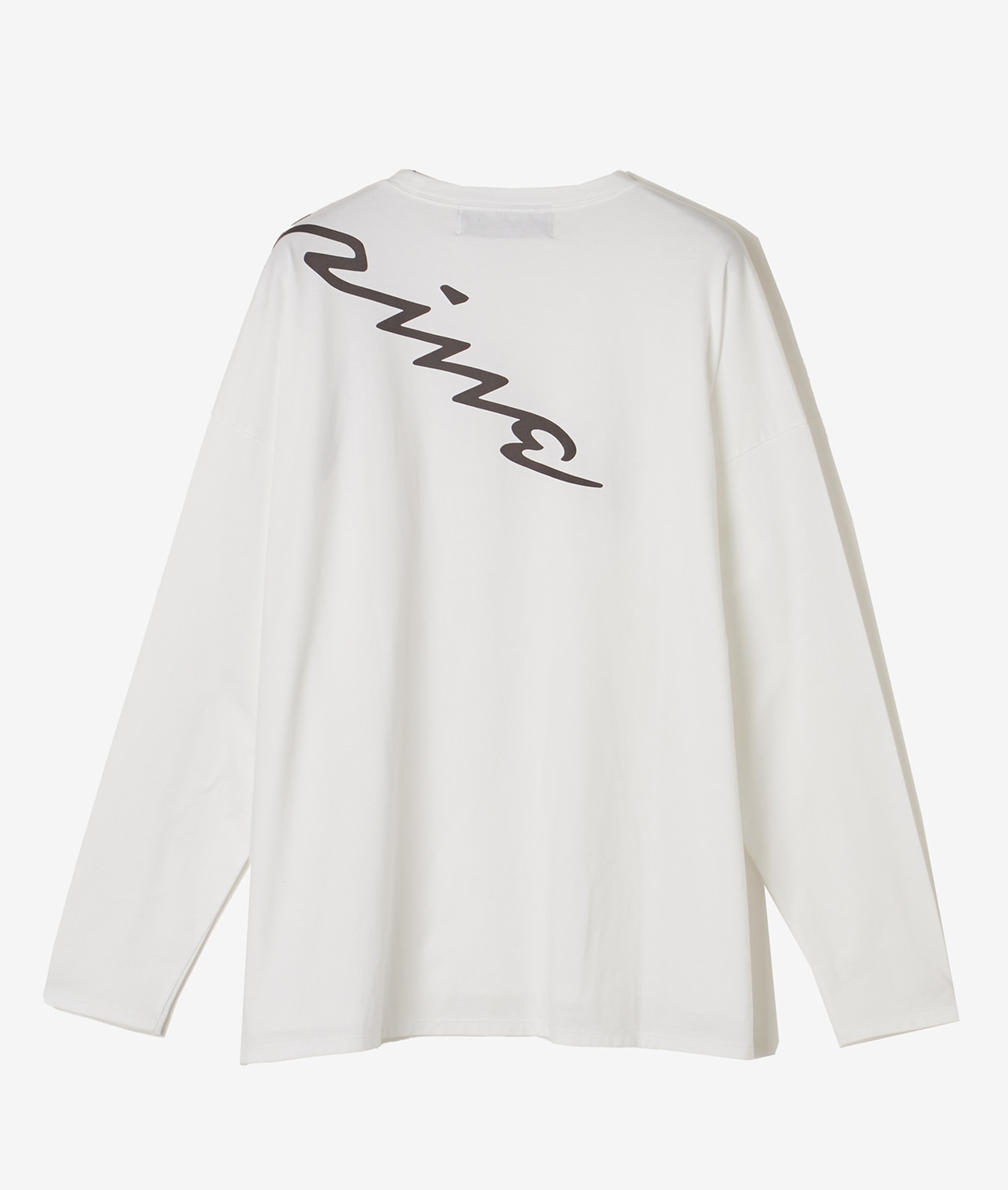 magazineロングスリーブTシャツ 詳細画像 ホワイト　 10