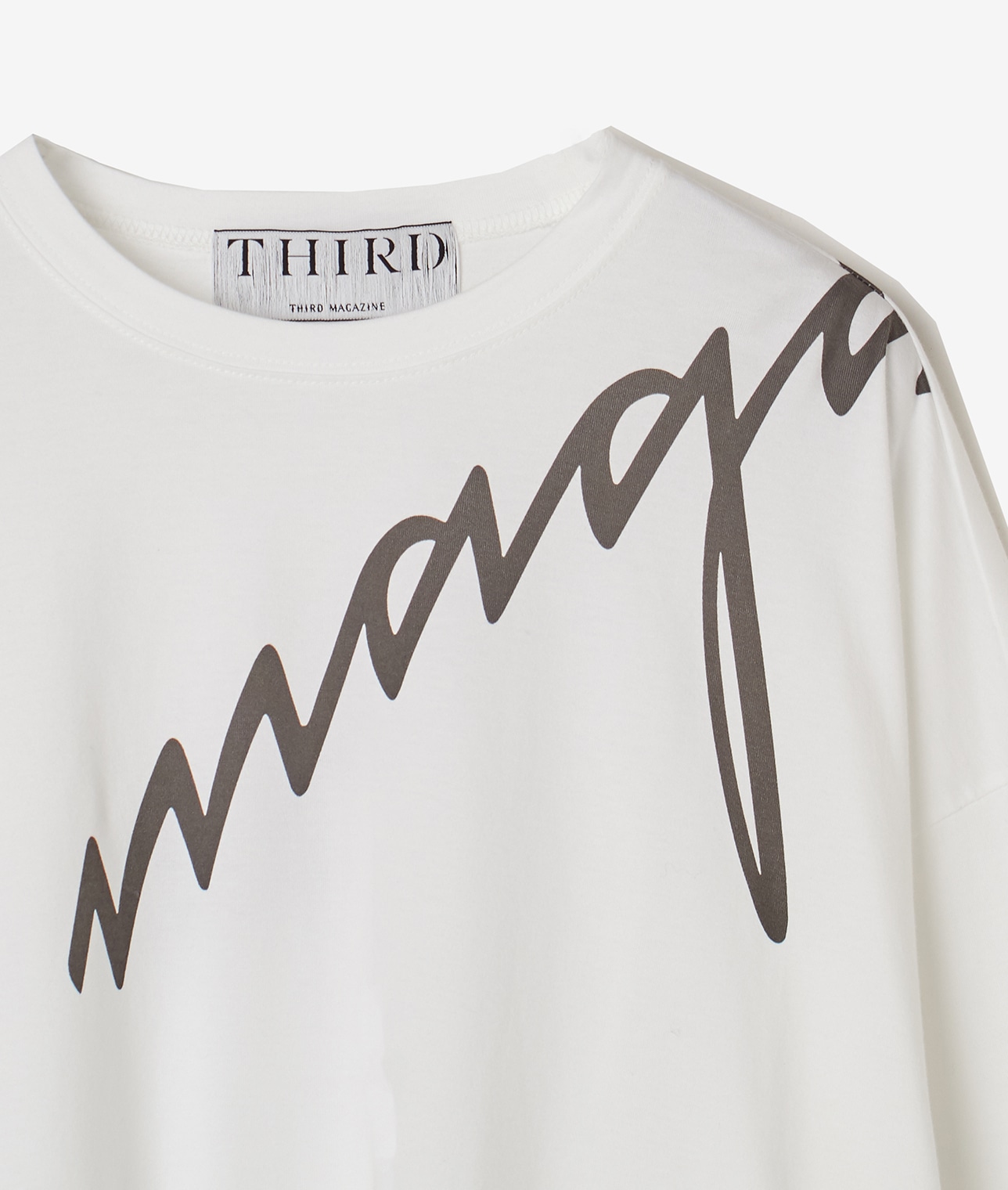 magazineロングスリーブTシャツ 詳細画像 ホワイト　 12
