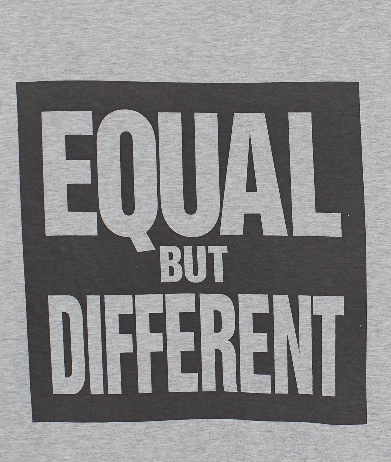 【別注】KATHARINE HAMNETT×THIRD MAGAZINE×mikomori別注N/S Tシャツ　“EQUAL BUT DIFERENT”SLOGAN TEE 詳細画像 ホワイト 6