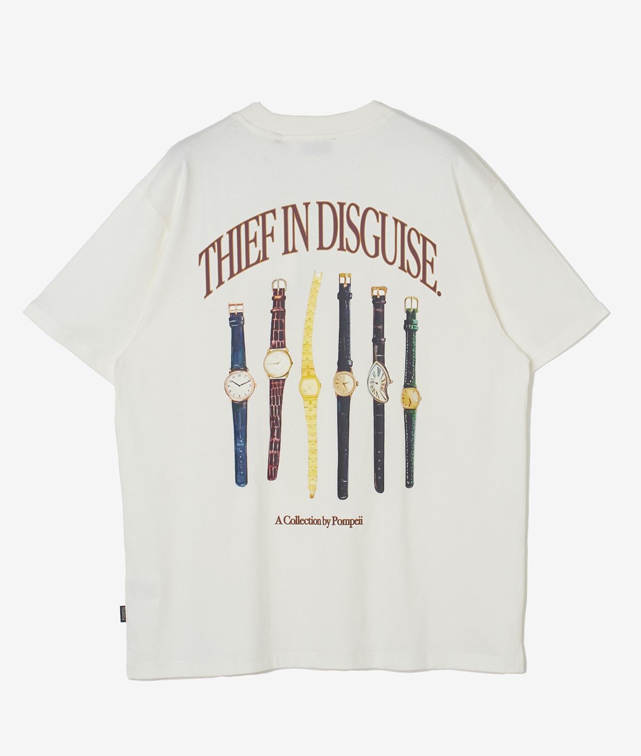 POMPEII/THIEF IN DISGUISE TEE 詳細画像 ホワイト 4