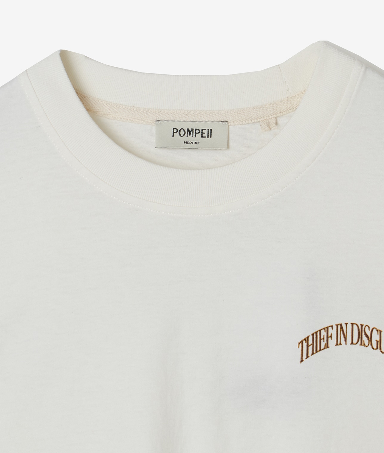 POMPEII/THIEF IN DISGUISE TEE 詳細画像 ホワイト 5