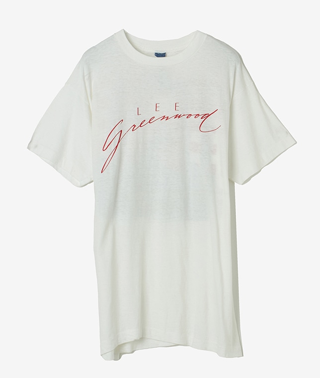 USED/LEE GREENWOODプリントTシャツ