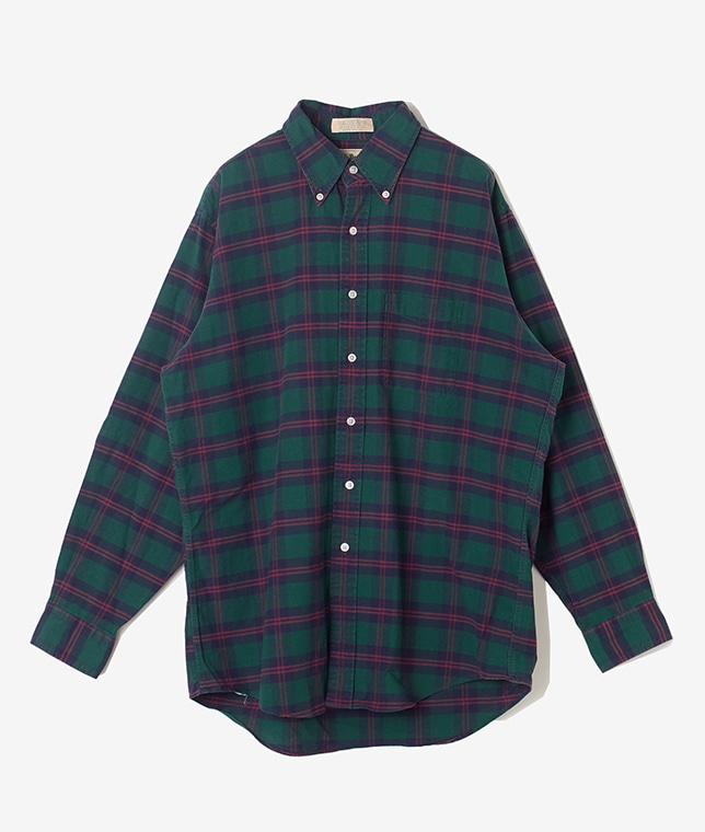 USED/L.L.BeanチェックB.D.シャツ