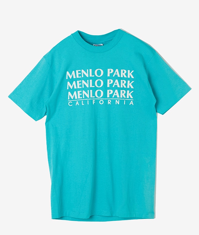 USED/MENLO PARKプリントTシャツ