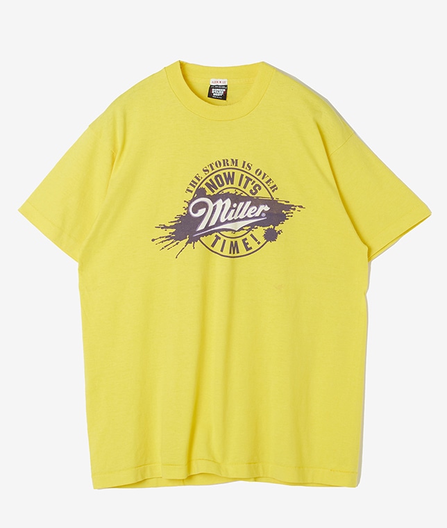 USED/miller プリントTシャツ