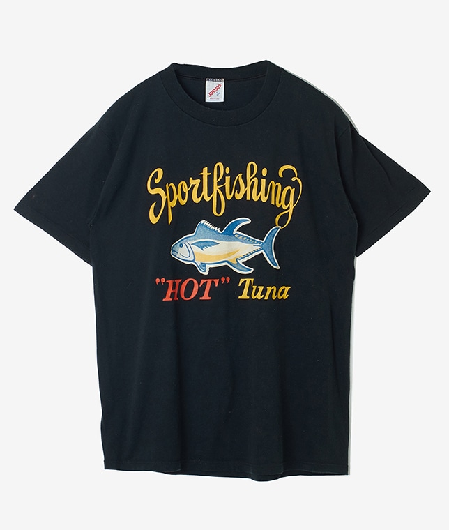 USED/SportfishingプリントTシャツ