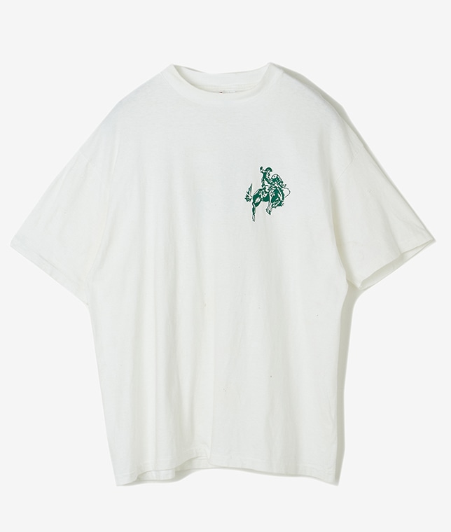 USED/COTTON HARRISON’S CAMPバックプリントTシャツ
