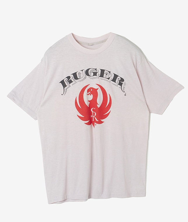 USED/RUGERプリントTシャツ