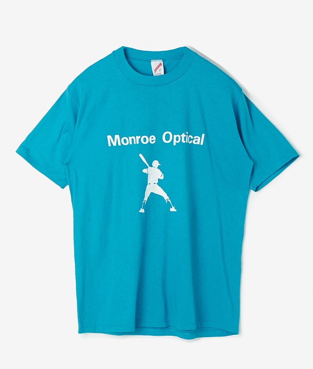 USED/Monroe OpticalプリントTシャツ