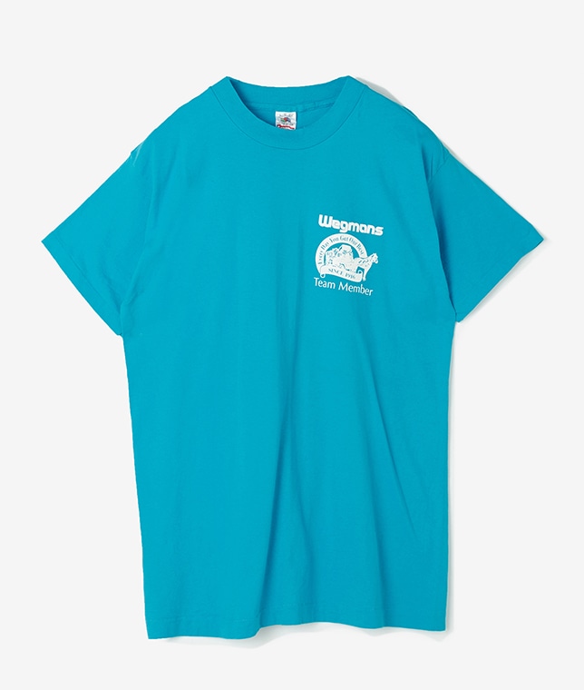 USED/Wegmans Team MemberプリントTシャツ