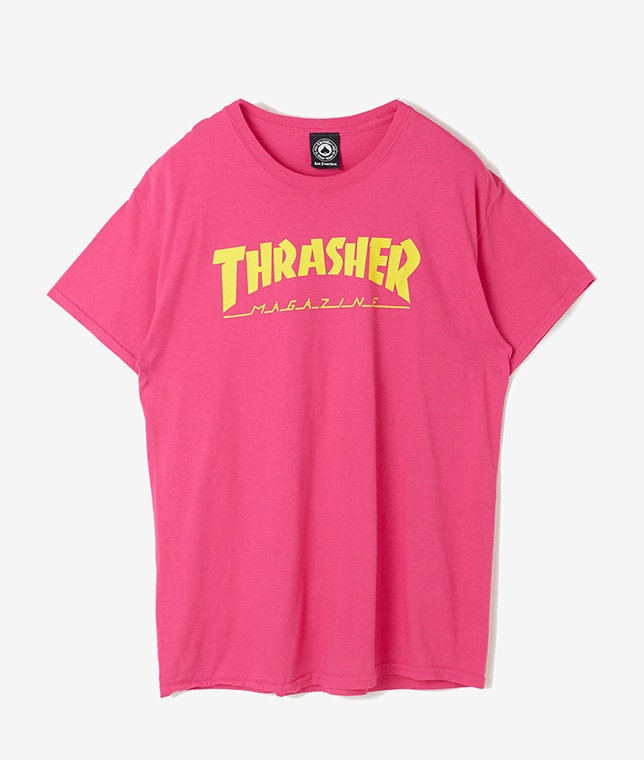 USED/THRASHERプリントTシャツ