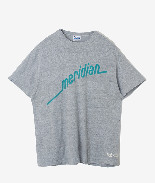 USED/meridisnプリントTシャツ