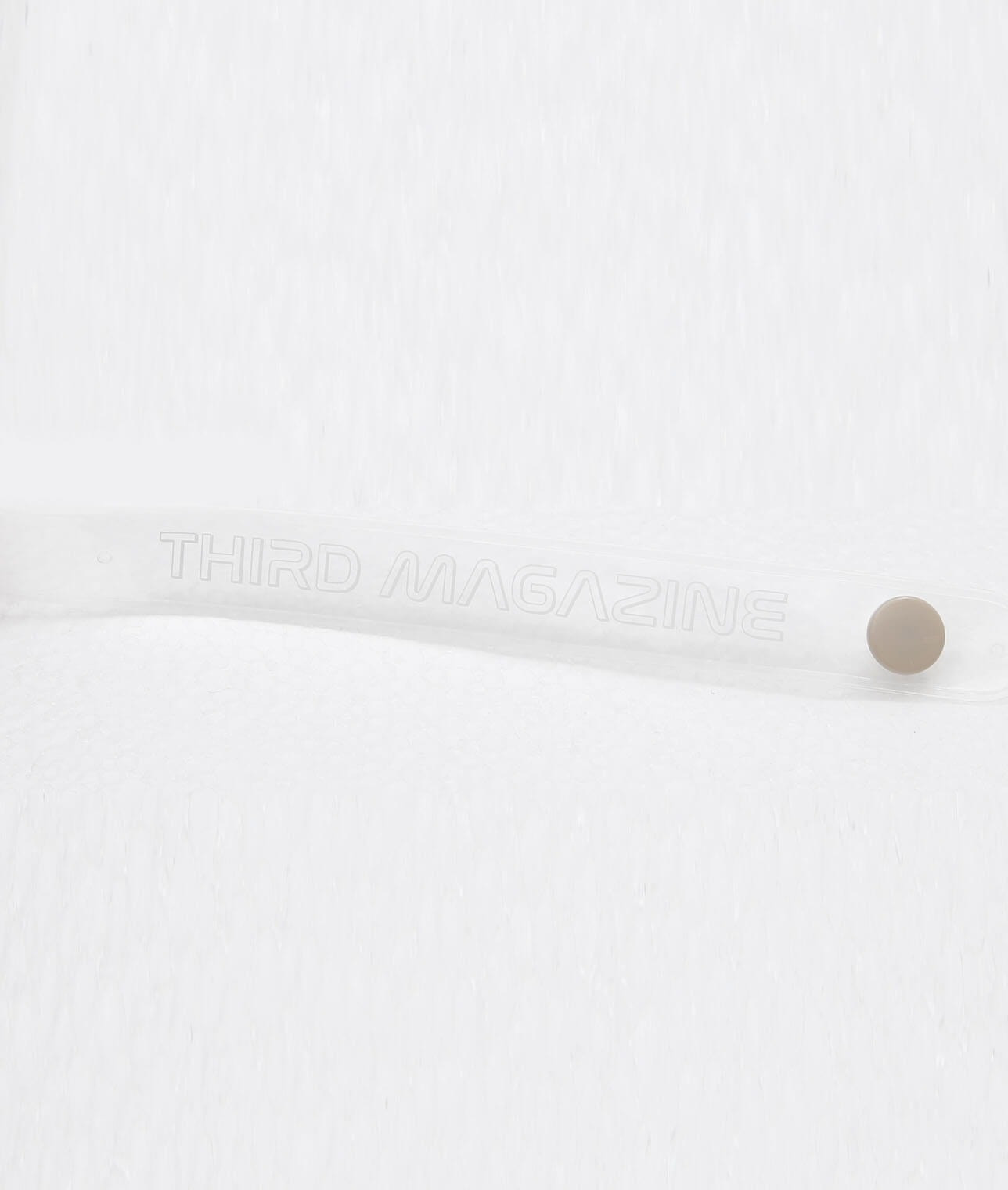 WHITE ROSE&times;THIRD MAGAZINE 別注アンブレラ【S】 詳細画像 ベージュ 3