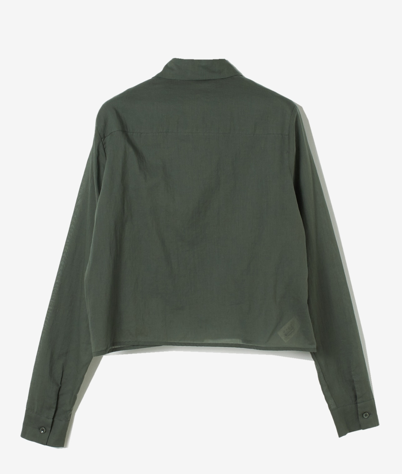 cus/オーガニックコットンショートシャツ 詳細画像 GREEN 3
