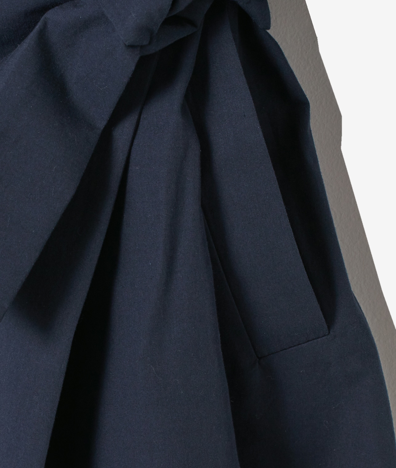 cus/オーガニックコットンロングトレンチ 詳細画像 DARK BLUE 10