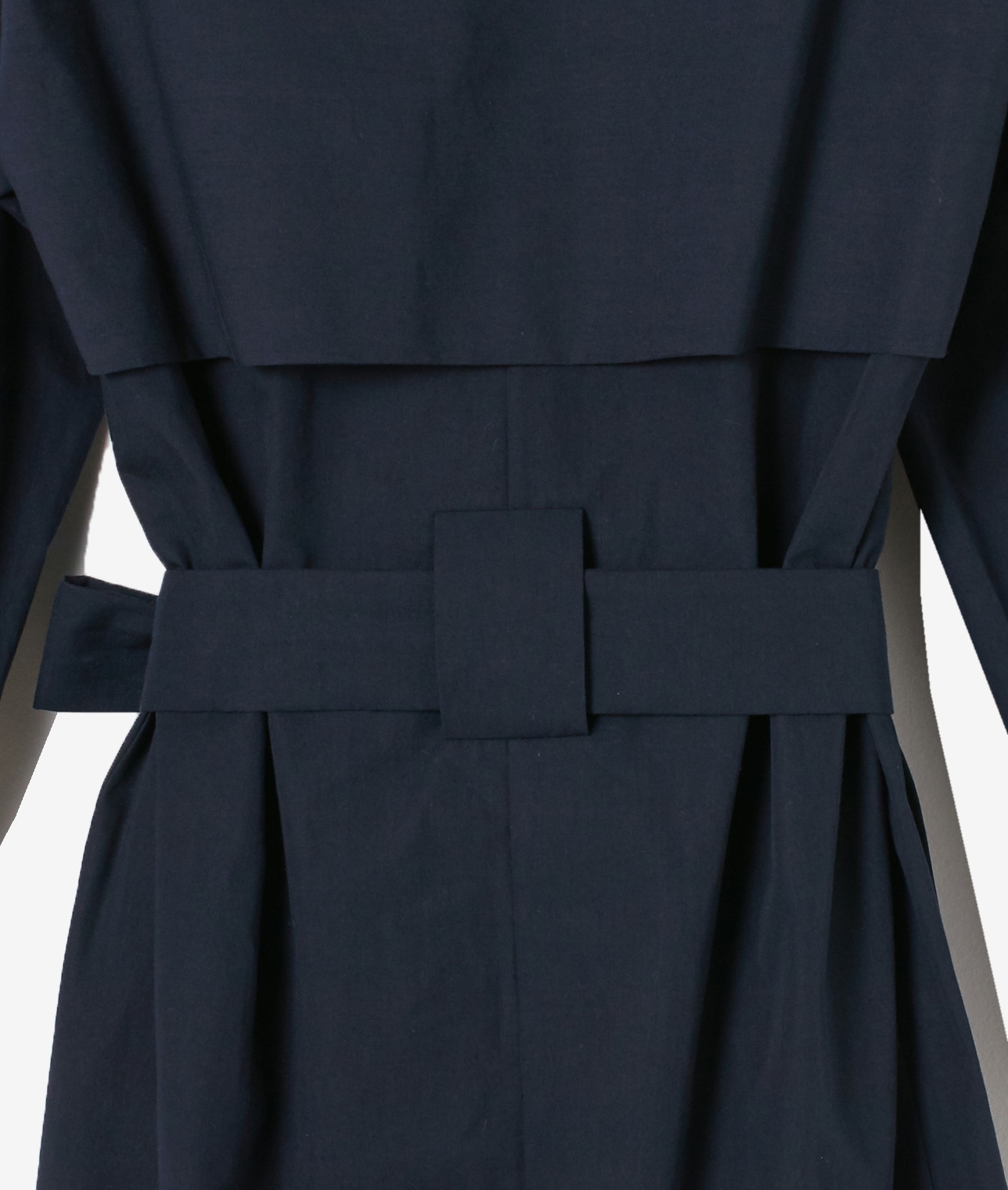 cus/オーガニックコットンロングトレンチ 詳細画像 DARK BLUE 9