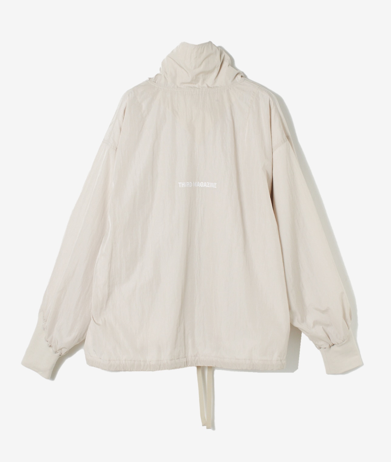 【別注】KATHARINE HAMNETT×THIRD MAGAZINE/ HIGHNECK ZIP JACKET 詳細画像 ブラック 10