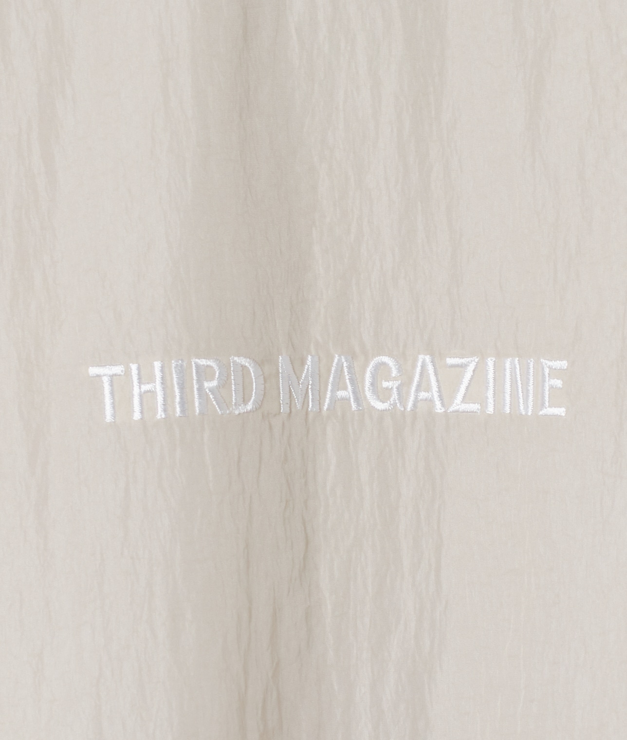【別注】KATHARINE HAMNETT×THIRD MAGAZINE/ HIGHNECK ZIP JACKET 詳細画像 ブラック 16