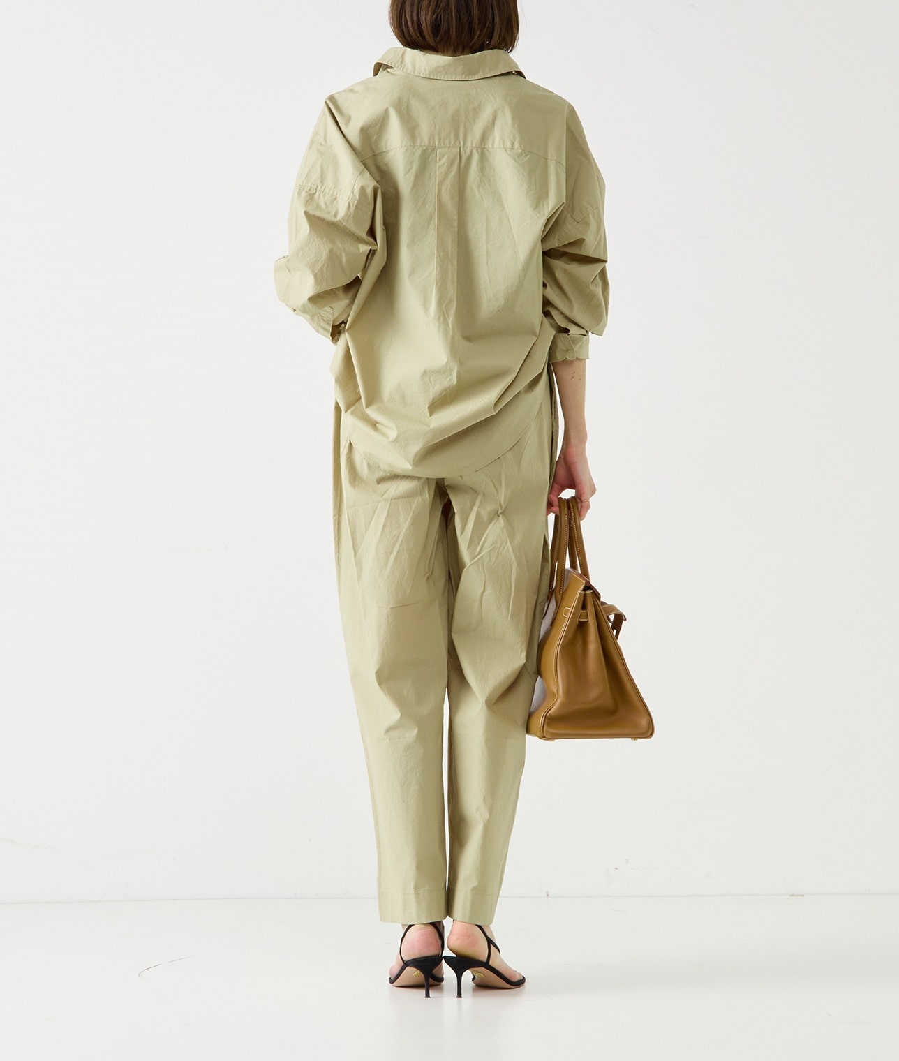 LMND/イージーパンツ 詳細画像 KHAKI×WHITE 3