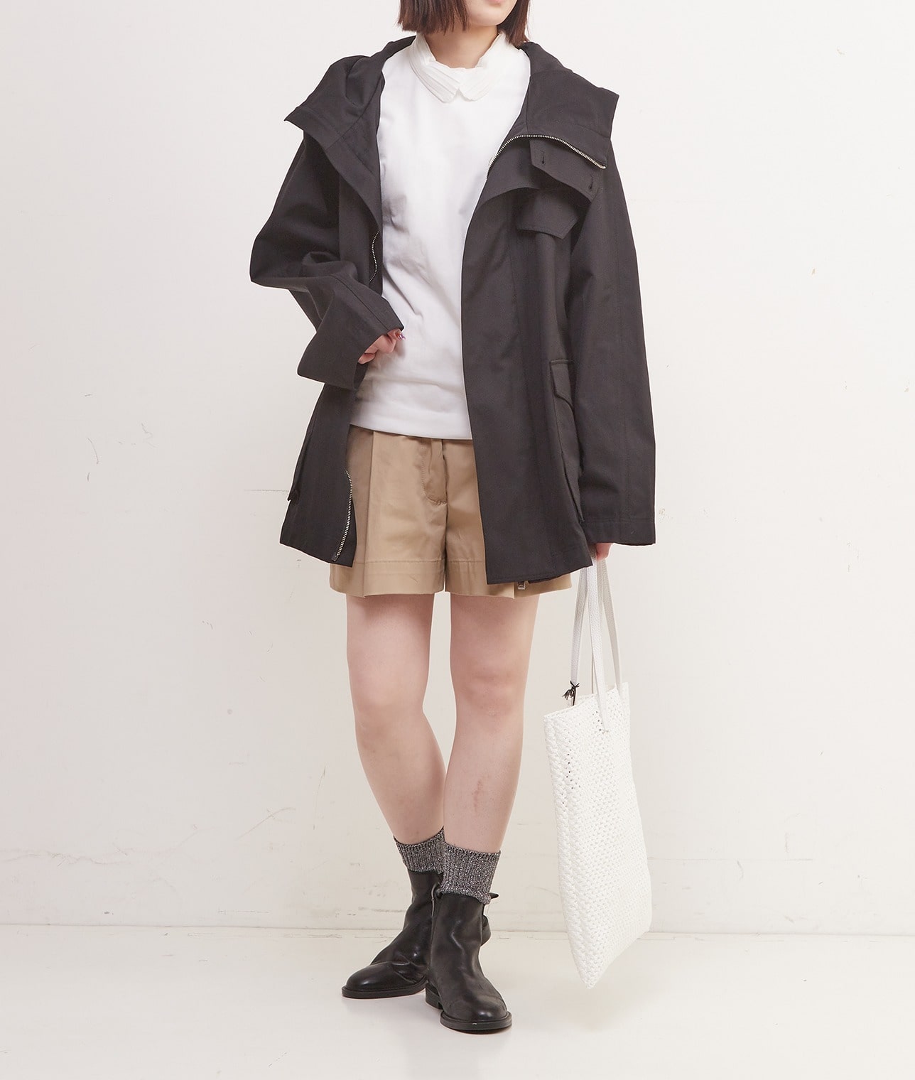 TheLatest/ポプリンショートパンツ 詳細画像 BEIGE 2