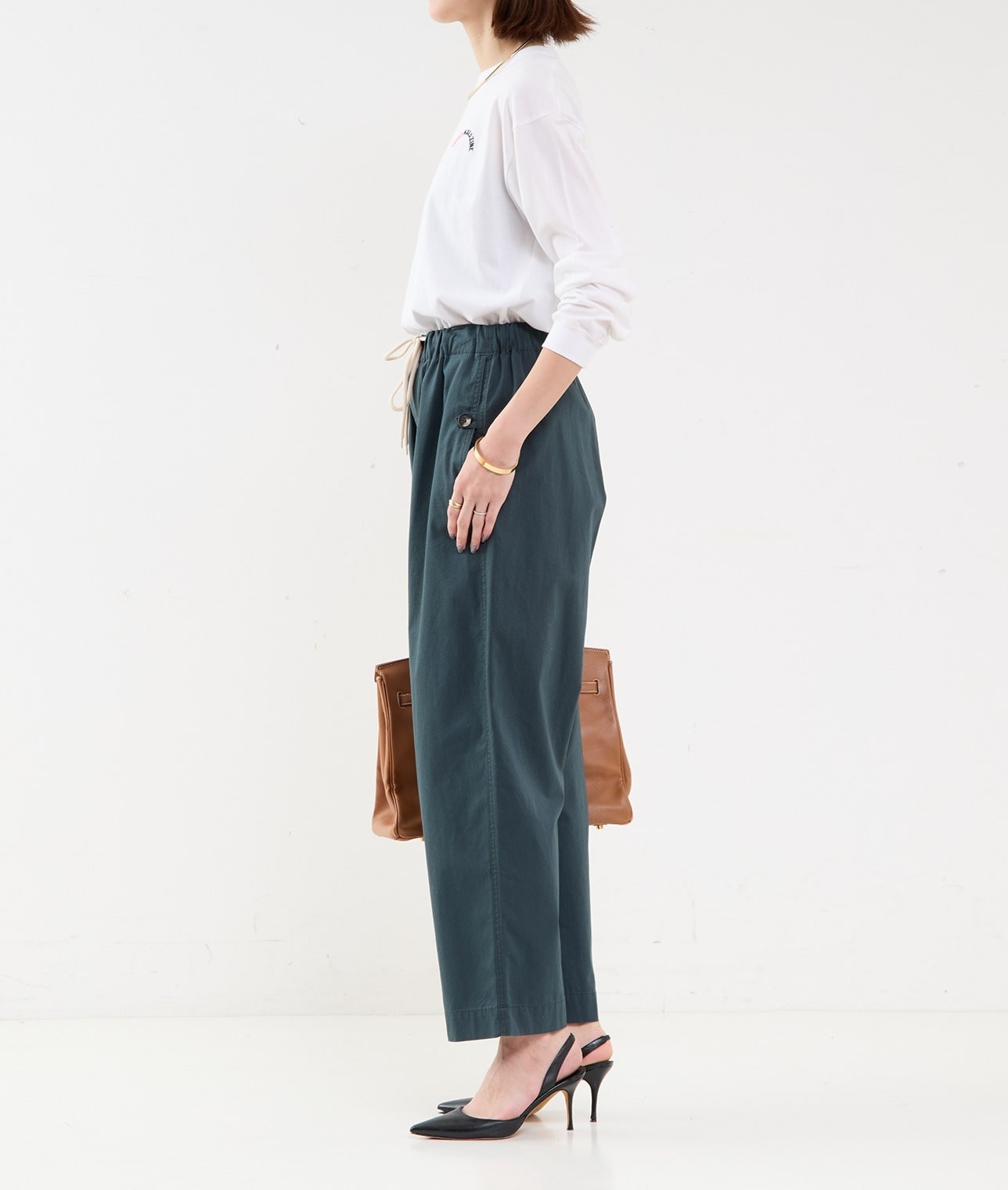 TELA/ドロストルーズパンツ 詳細画像 CAMEL 2