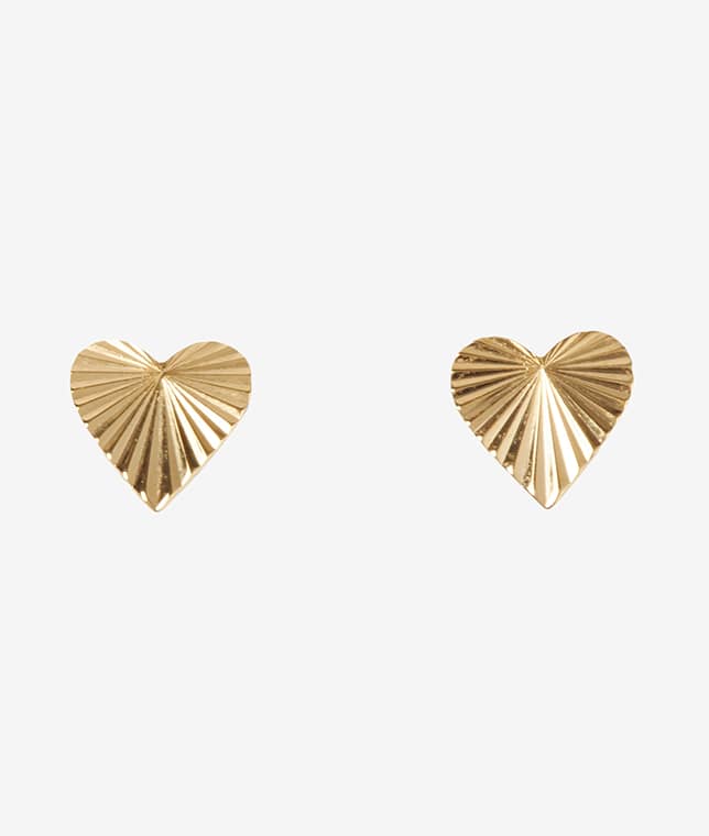 JANE KOENIG/リフレクションハートピアス