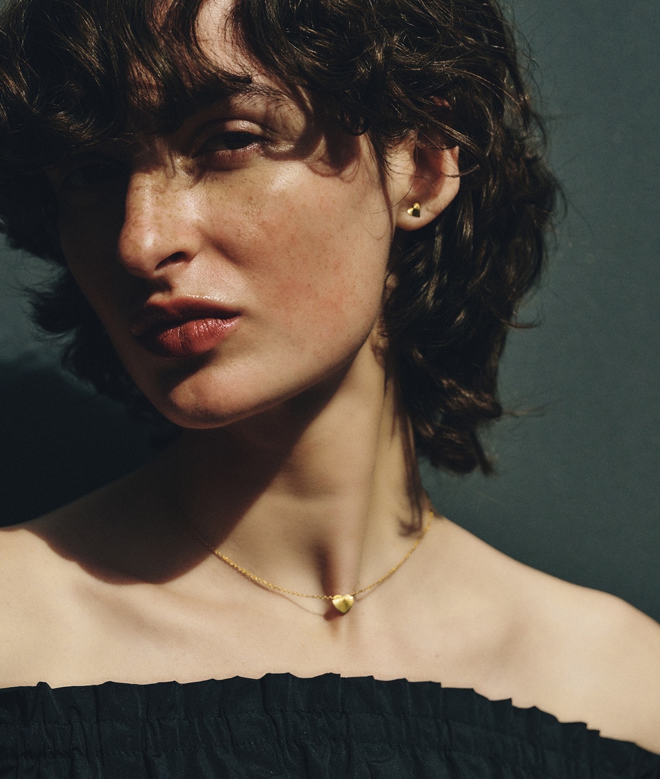 JANE KOENIG/リフレクションハートピアス 詳細画像 Gold 1
