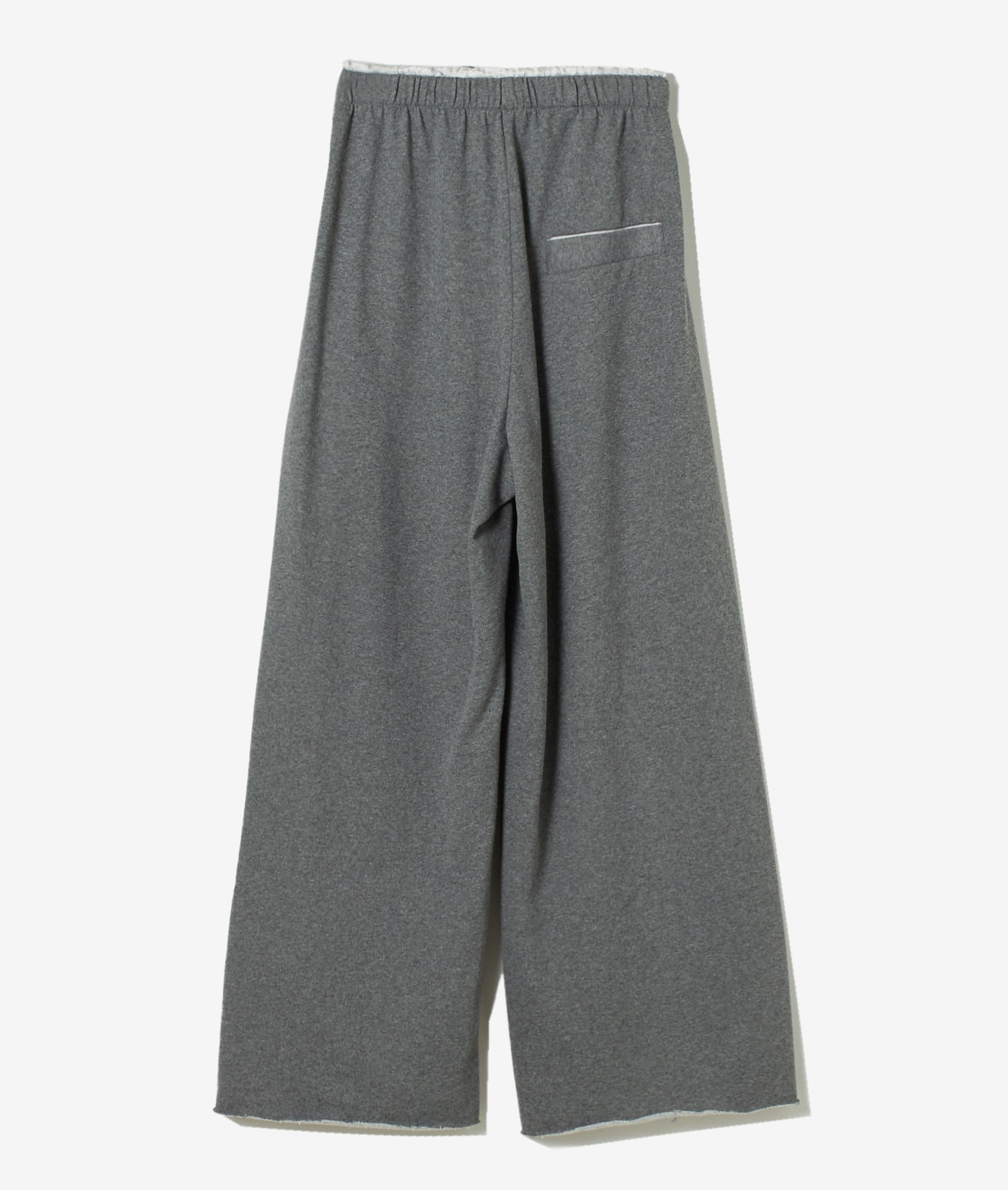 TELA/レイヤードスウェットパンツ 詳細画像 GREY 2