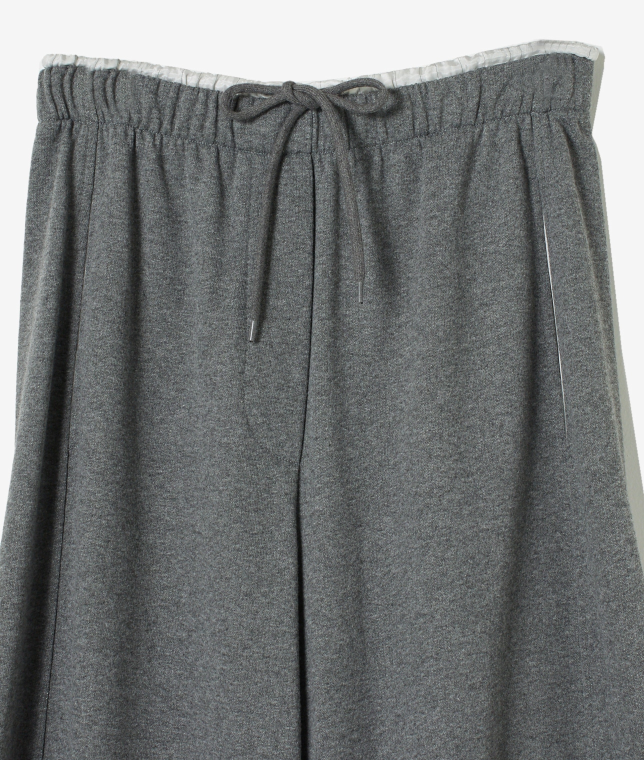 TELA/レイヤードスウェットパンツ 詳細画像 GREY 3