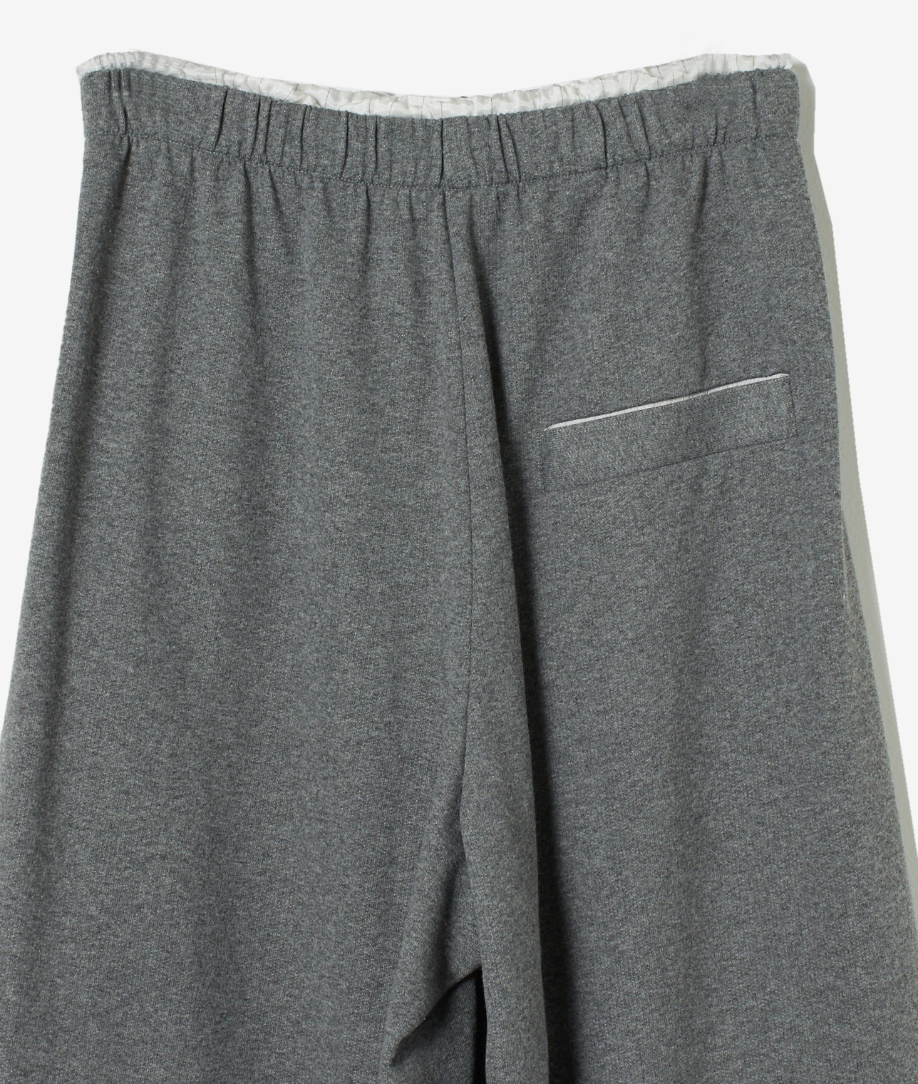 TELA/レイヤードスウェットパンツ 詳細画像 GREY 5