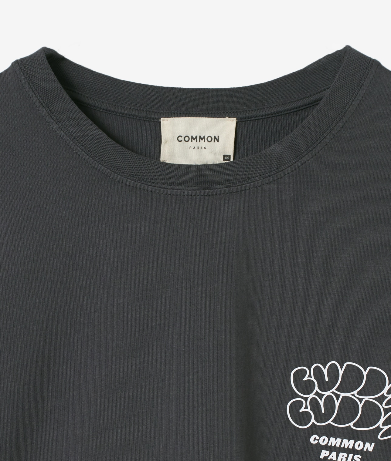COMMON PARIS/BUDDY BUDDY　ロングTシャツ 詳細画像 GREY 2