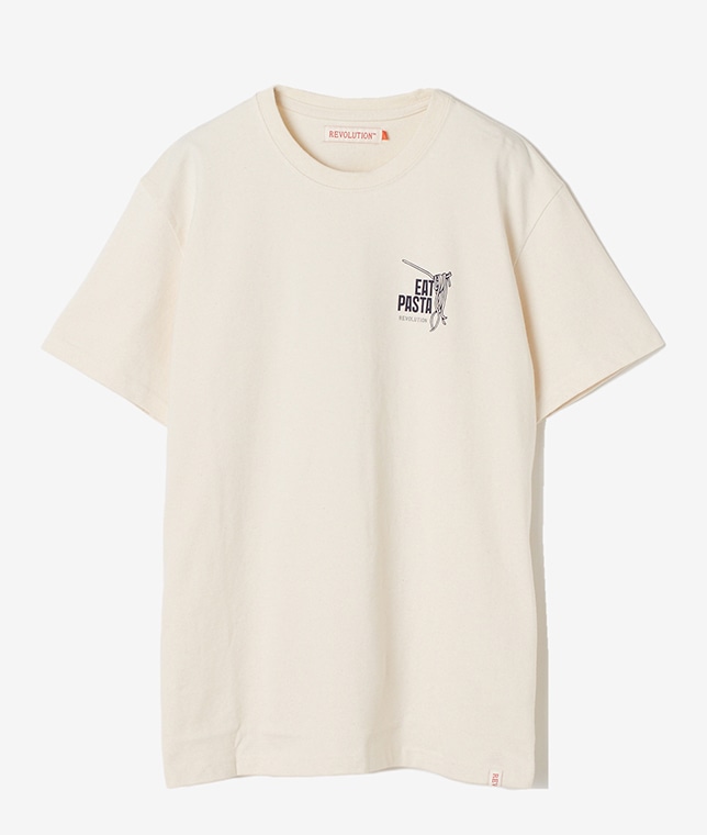 REVOLUTION/EAT PASTA TEE