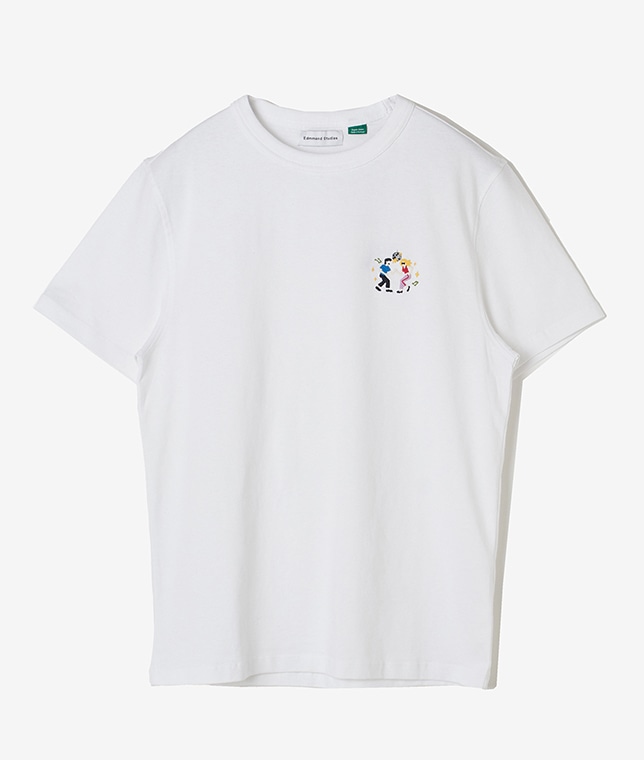 EDMMOND STUDIOS/エンブロイダリーDANCING T-Shirt