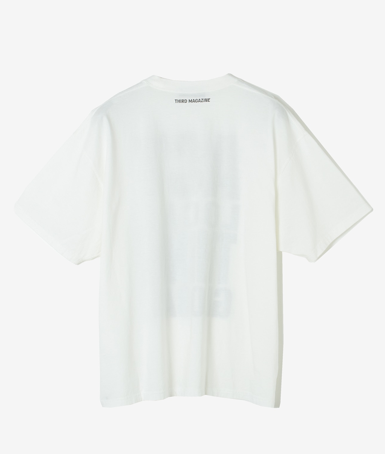 【別注】KATHARINE HAMNETT×THIRD MAGAZINE/"ACT LOCAL THINK GLOBAL”SLOGANH/S TEE 詳細画像 ホワイト 3