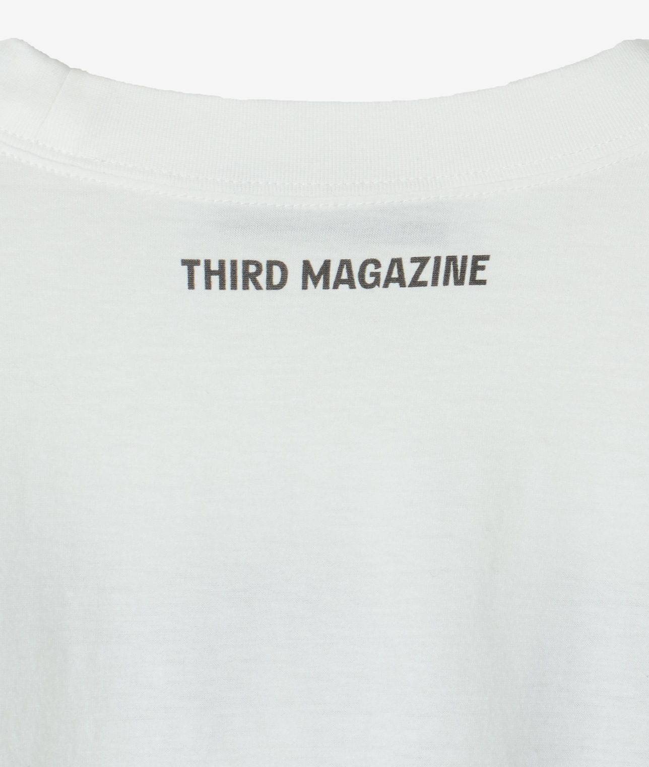 【別注】KATHARINE HAMNETT×THIRD MAGAZINE/"ACT LOCAL THINK GLOBAL”SLOGANH/S TEE 詳細画像 ホワイト 5