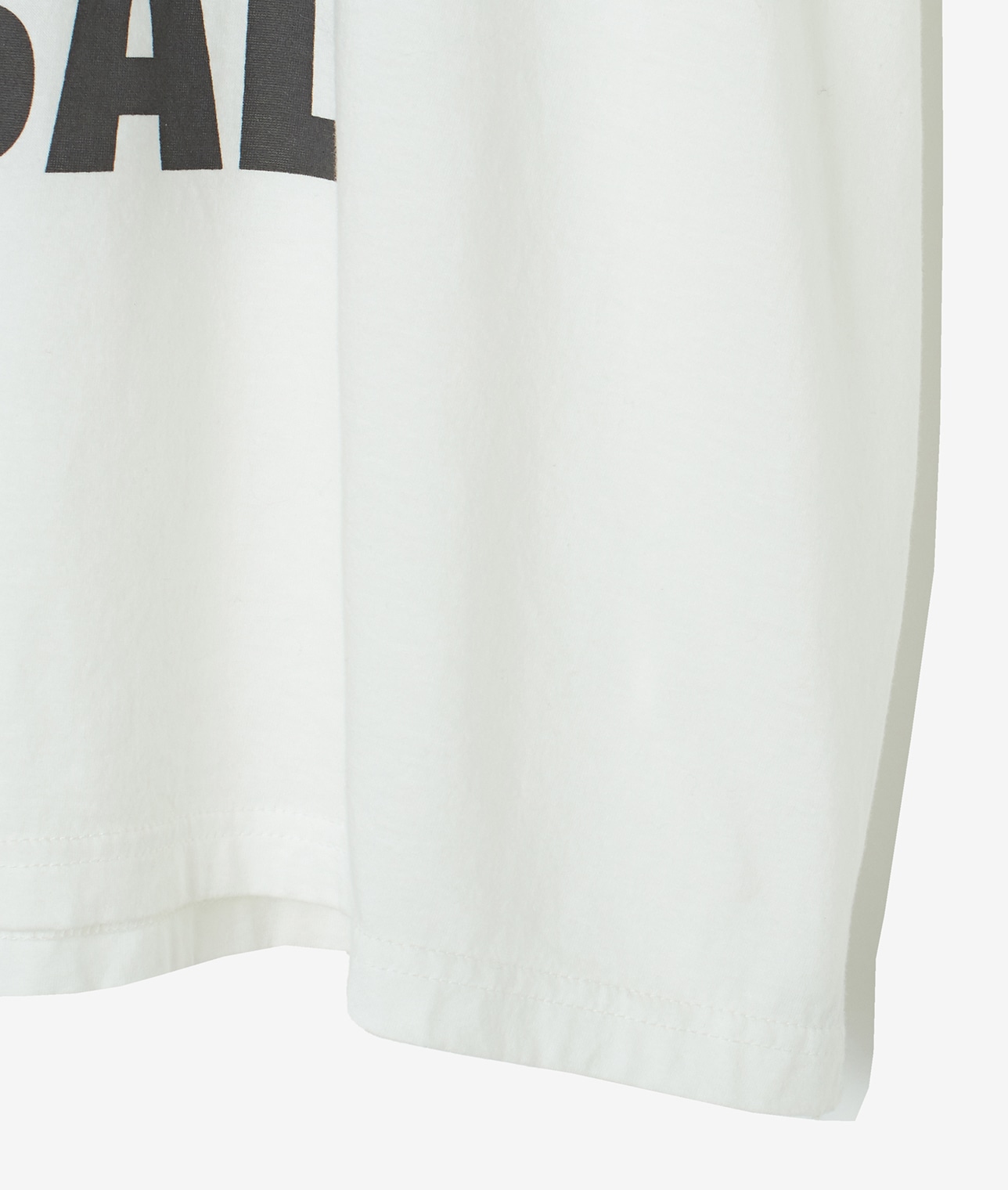 【別注】KATHARINE HAMNETT×THIRD MAGAZINE/"ACT LOCAL THINK GLOBAL”SLOGANH/S TEE 詳細画像 ホワイト 8