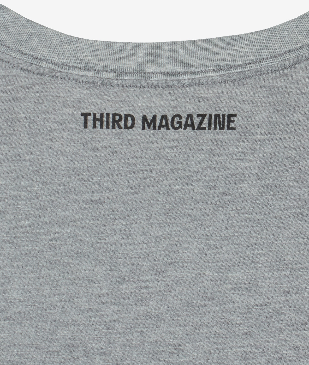【別注】KATHARINE HAMNETT×THIRD MAGAZINE/ "ACT LOCAL THINK GLOBAL”SLOGANTEE 詳細画像 杢グレー 5