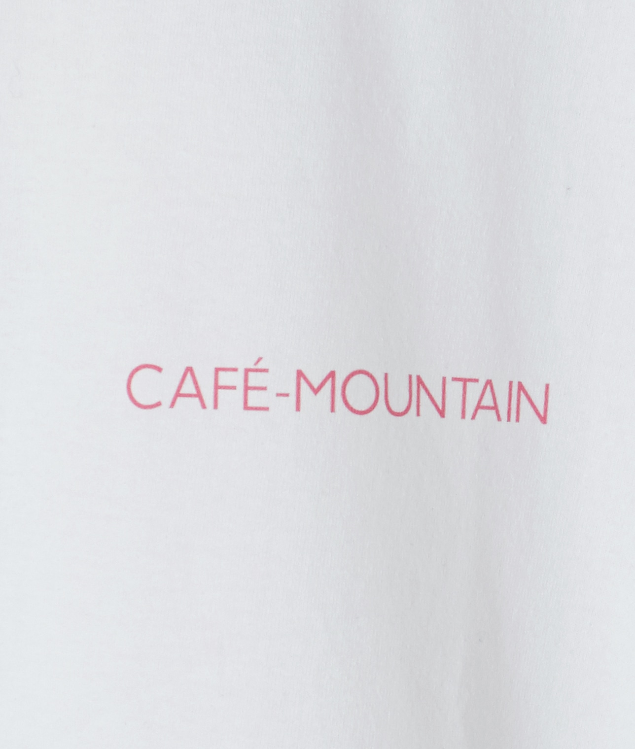【別注】CAFE MOUNTAIN/クラブハウスTシャツ 詳細画像 NATURAL AND PINK 9