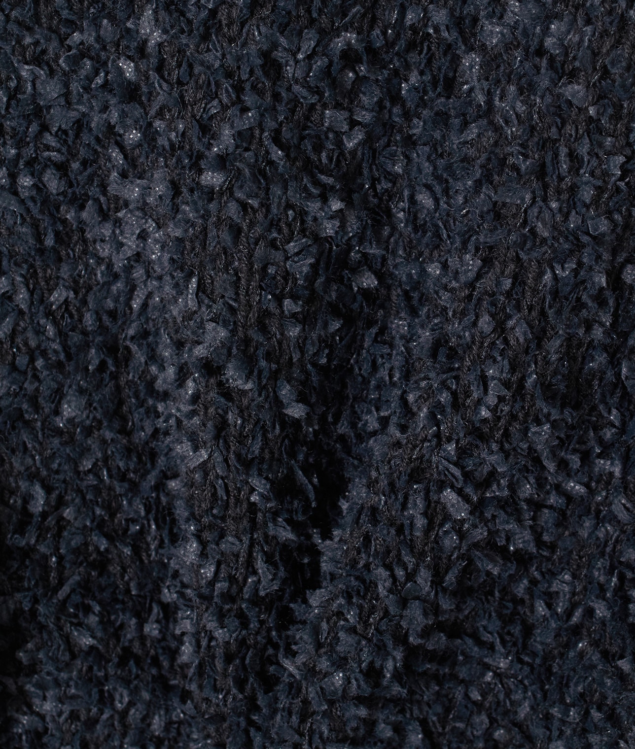 ツィードニットカーディガン 詳細画像 ブラック 7