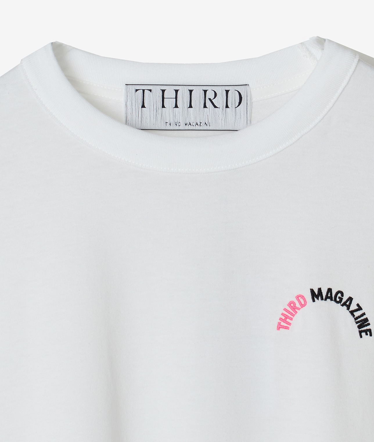 ラウンドロゴロングTシャツ 詳細画像 ホワイト 9