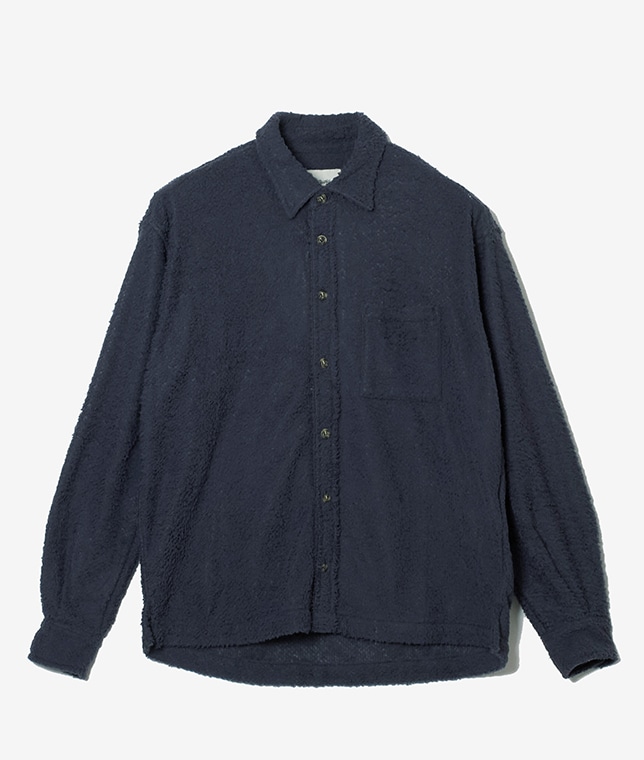 BATHER/シャギーパイルシャツ