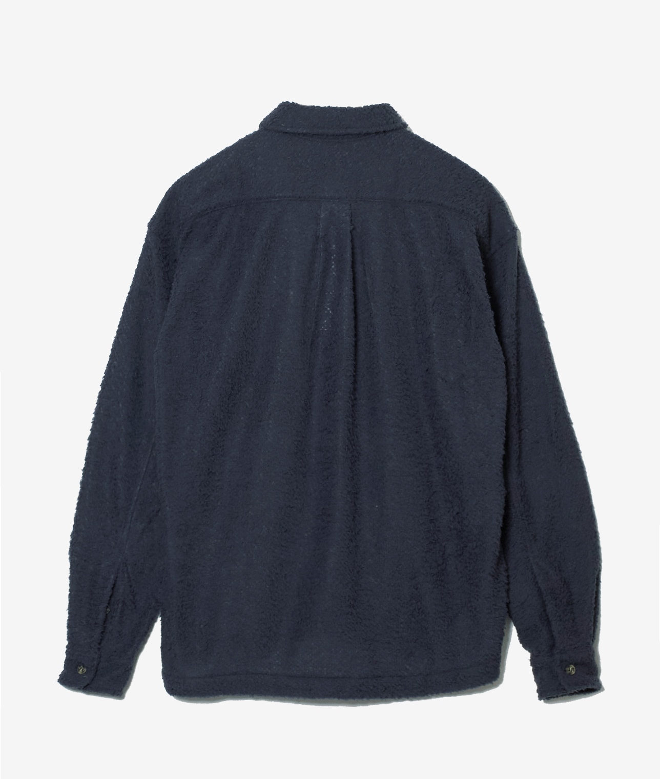 BATHER/シャギーパイルシャツ 詳細画像 NAVY 2