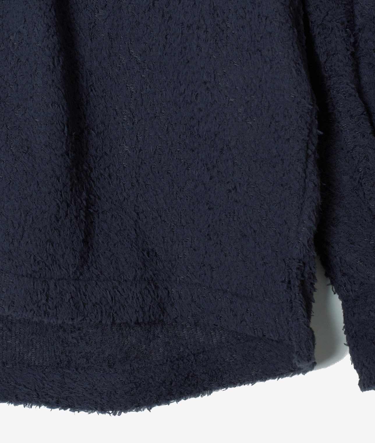 BATHER/シャギーパイルシャツ 詳細画像 NAVY 7