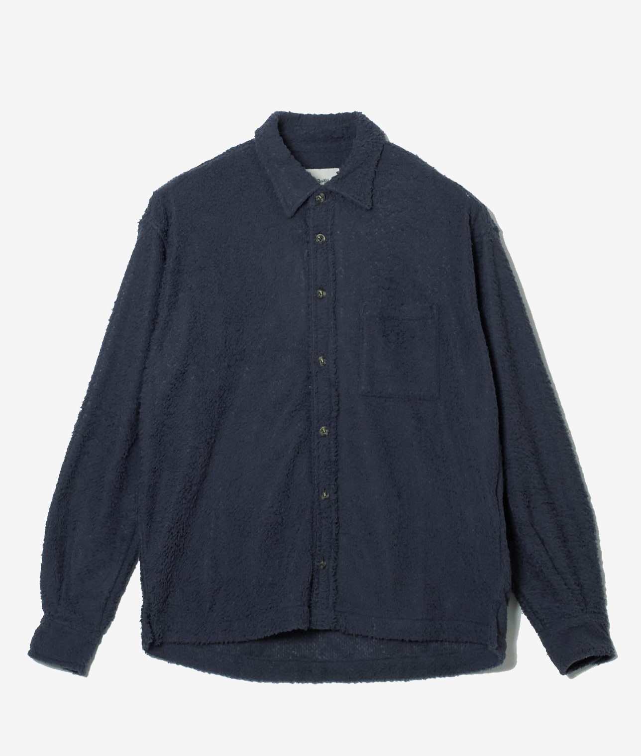 BATHER/シャギーパイルシャツ 詳細画像 NAVY 1